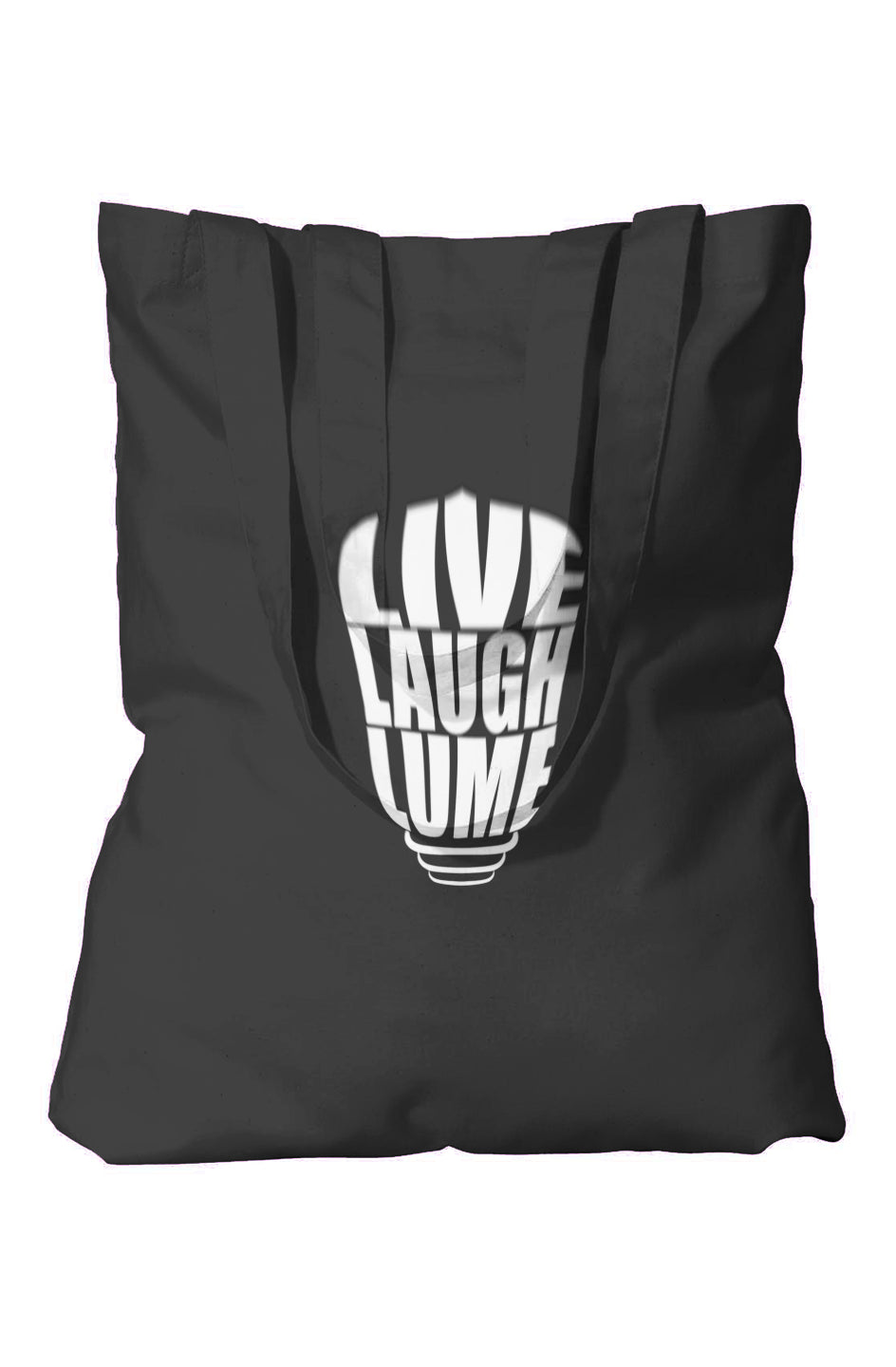 Live, Laugh, Lume - BLACK Eco Tote