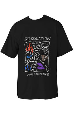 DESOLATION Oversized Heavyweight T Shirt