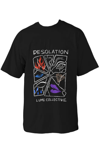 DESOLATION Oversized Heavyweight T Shirt